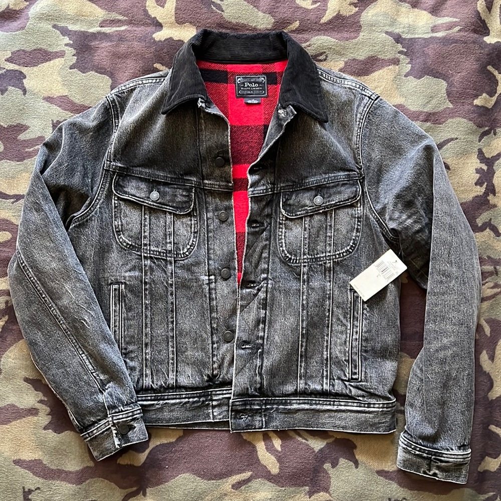 Polo Ralph Lauren fleece-lined denim jacket NWT